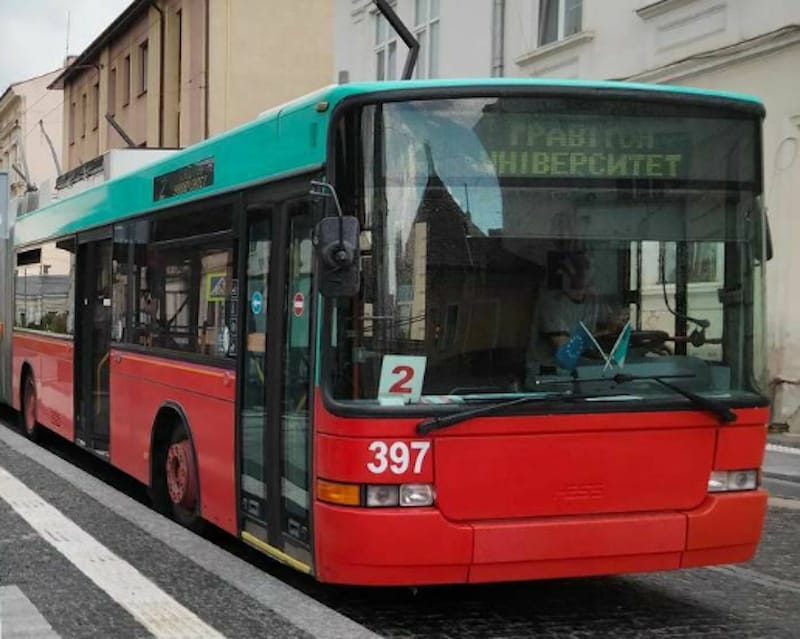 Тролейбус 2 Чернівці