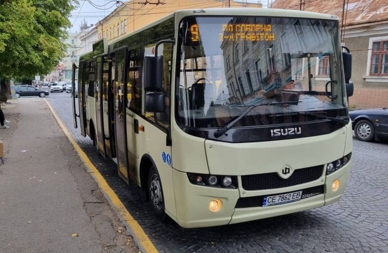 Автобус 9 Чернівці