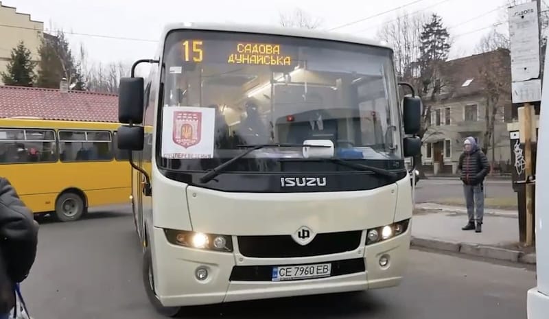 Автобус 15 Чернівці