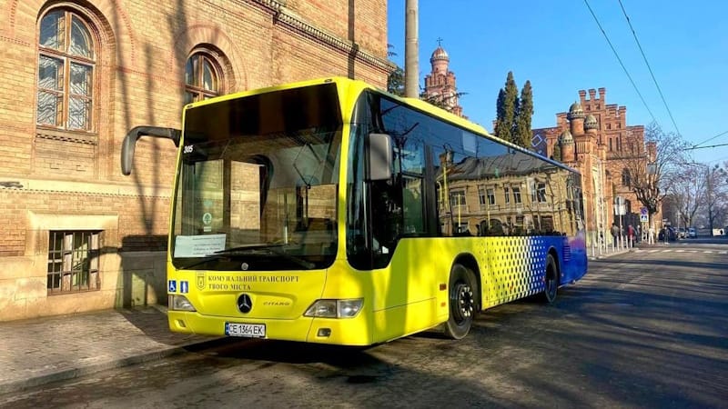 Автобус 34 Чернівці