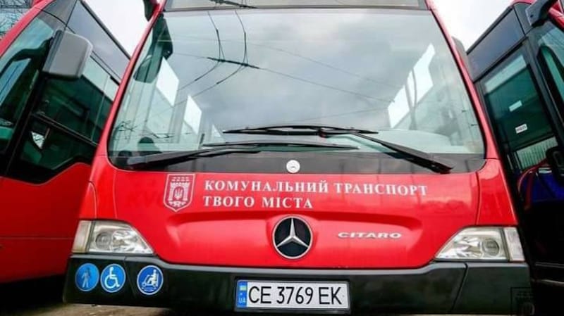 Автобус 35 Чернівці