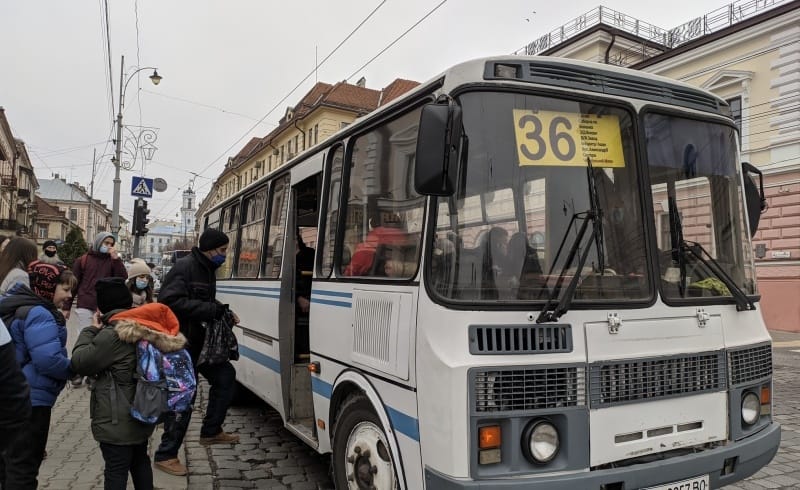 Автобус 36 Чернівці