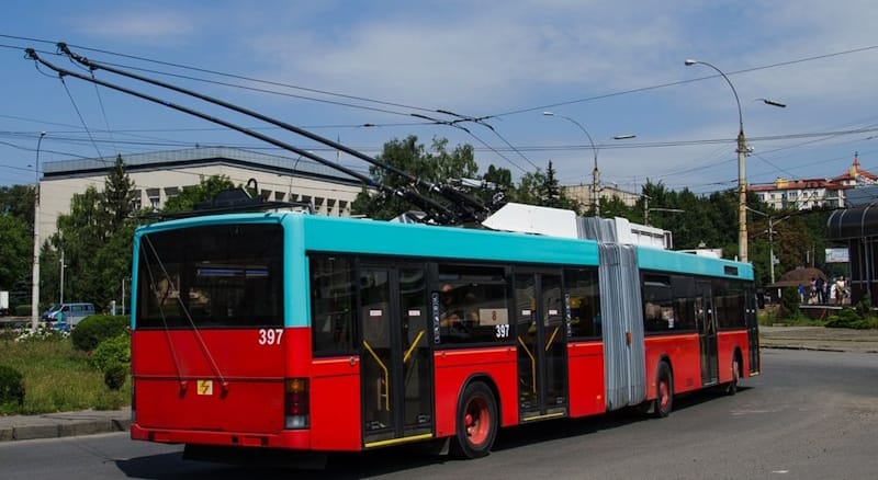 Тролейбус 6А Чернівці