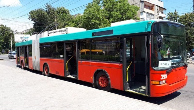 Тролейбус 8А Чернівці