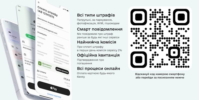 Як оплатити штраф ПДР без комісії
